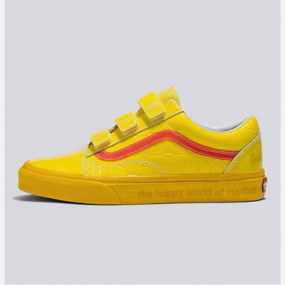 Vans Yellow and Red Sneakers Bold Design - Picture 2 of 4